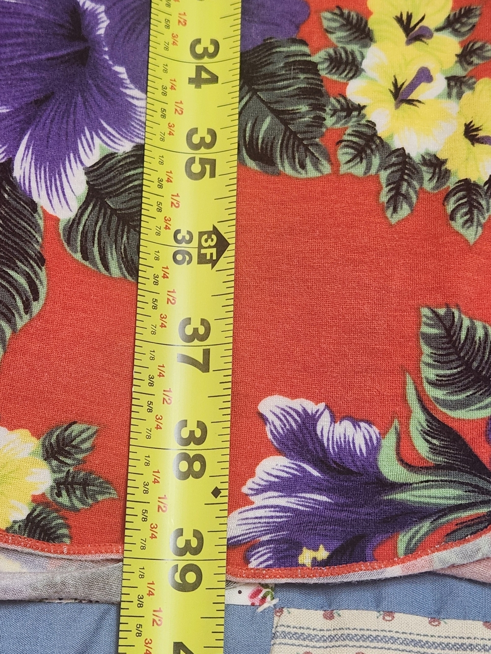 💐VTG Free People Red Tropical Floral Halter Hawaiian Dress Size S Boho Beach - Picture 14 of 16